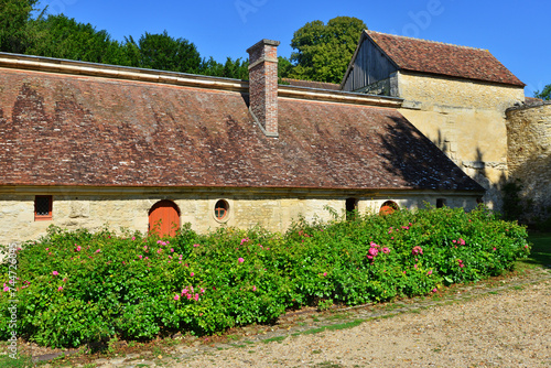 Chaussy, France - may 15 2023 : Villarceaux estate photo