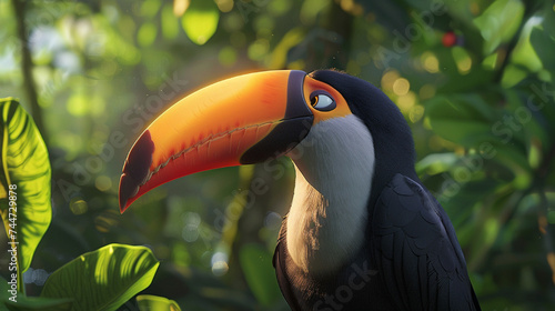 toucan in the park © shan