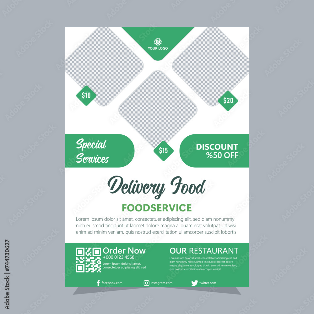 Fast Food Flyer Design Template cooking, cafe and restaurant menu, food ordering, junk food. Pizza, Burger, Modern food flyer template flyer design layout space for photo background Fast Food Flyer Design Template cooking, cafe and restaurant menu, food ordering, junk food. Pizza, Burger, Modern food flyer template flyer design layout space for photo background