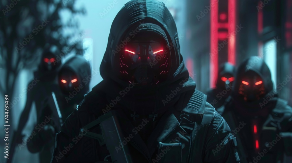 Underworld heist a team of cyberware enhanced thieves on a mission Underworld heist a team of cyberware enhanced thieves on a mission