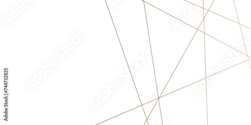 Abstract golden diagonal lines and luxury elegant pattern background .random chaotic line and creative geometric shape background .modern technology  premium line on transparent background .