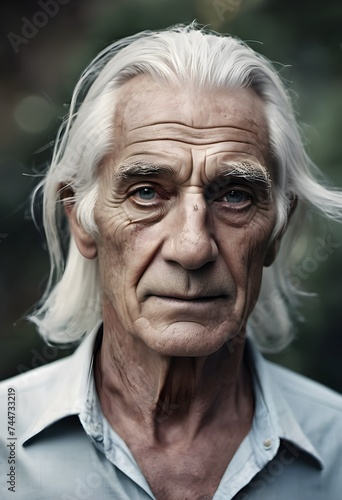 portrait of a senior person © Танюша Коновал