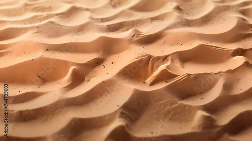 Beach texture, abstract rippled sand design inspired by natural waves