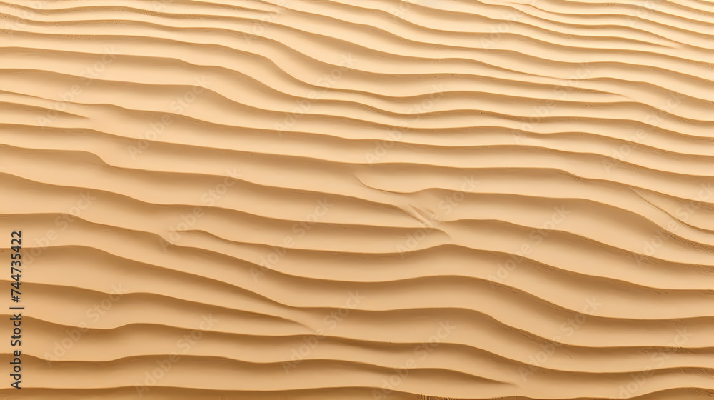 Beach texture, abstract rippled sand design inspired by natural waves