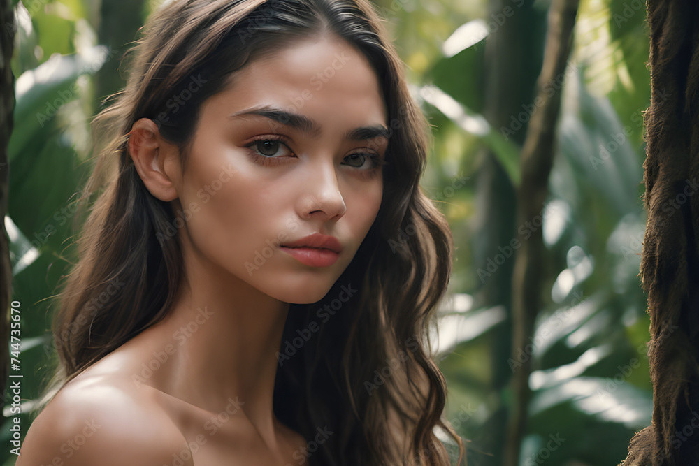 forest girl with slightly dreadlocked hair and a naturally beautiful face
forest girl with slightly dreadlocked hair and a naturally beautiful face