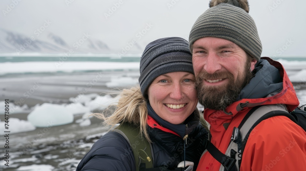 Smiling romantic couple looking camera. Happy Attractive friends walk beach. Beautiful Lovely pair honeymoon. Cute Hikers enjoy fun trip at winter coast. Two tourists date. Active tourism concept. Smiling romantic couple looking camera. Happy Attractive friends walk beach. Beautiful Lovely pair honeymoon. Cute Hikers enjoy fun trip at winter coast. Two tourists date. Active tourism concept.