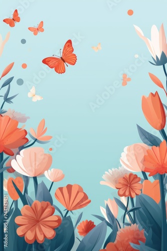 vector graphics illustration for Mother s day