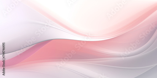 Abstract pink and grey gradient texture background with smooth waves