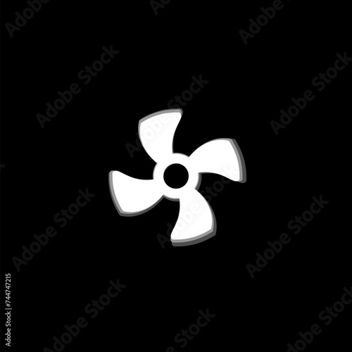 Cooler icon. Cooler icon simple sign on black background