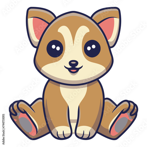 cute cat animal  drawing cartoon illustration