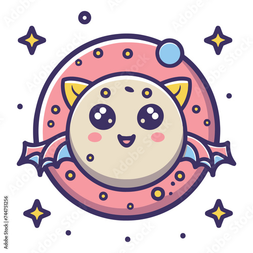 cute cat animal  drawing cartoon illustration