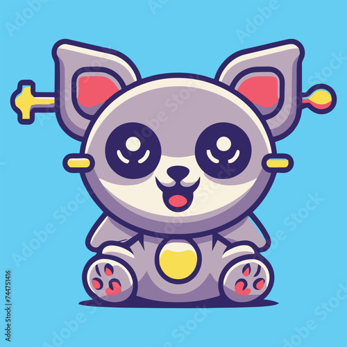 cute cat animal  drawing cartoon illustration