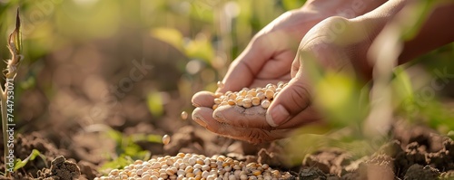 Seed technology advancements genetically optimized for yield and resilience photo