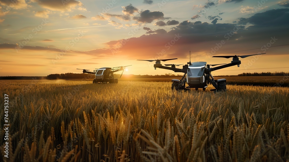 Smart harvesters at dawn automated picking the future of farming efficiency Smart harvesters at dawn automated picking the future of farming efficiency