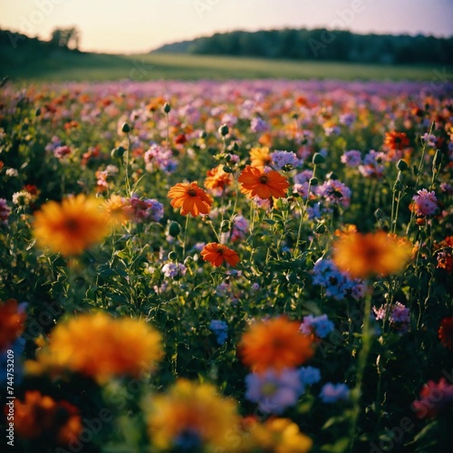 field of flowers © Imran