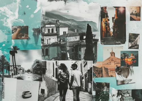 a moodboard theme: travelling 