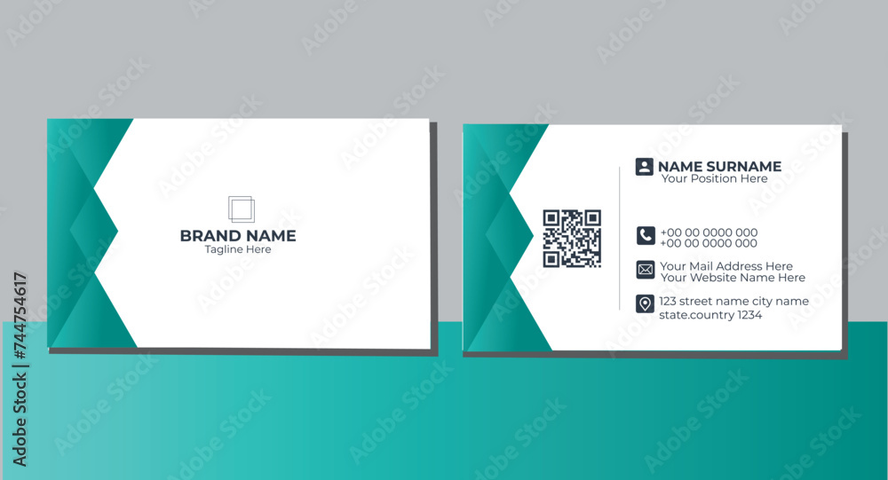 Creative and modern business card template Creative and modern business card template