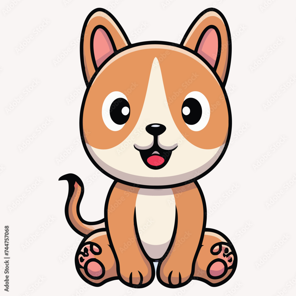 cute cat or kitten Animal meow, cartoon pets exact vector collection Illustration cute cat or kitten Animal meow, cartoon pets exact vector collection Illustration