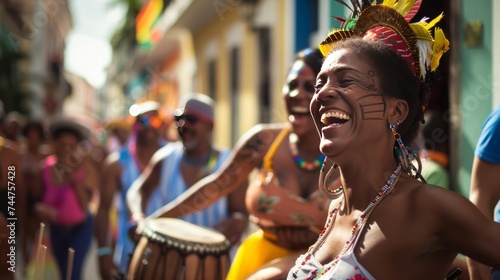 Carnival's Lively Street Scenes