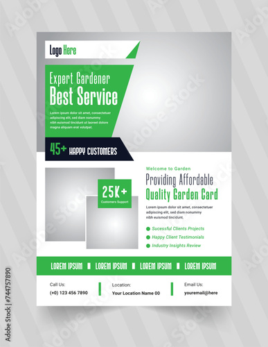 Garden Services Flyer Template