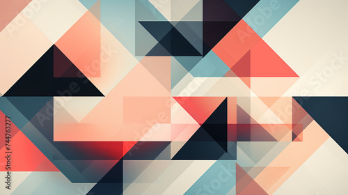Abstract geometry pattern background