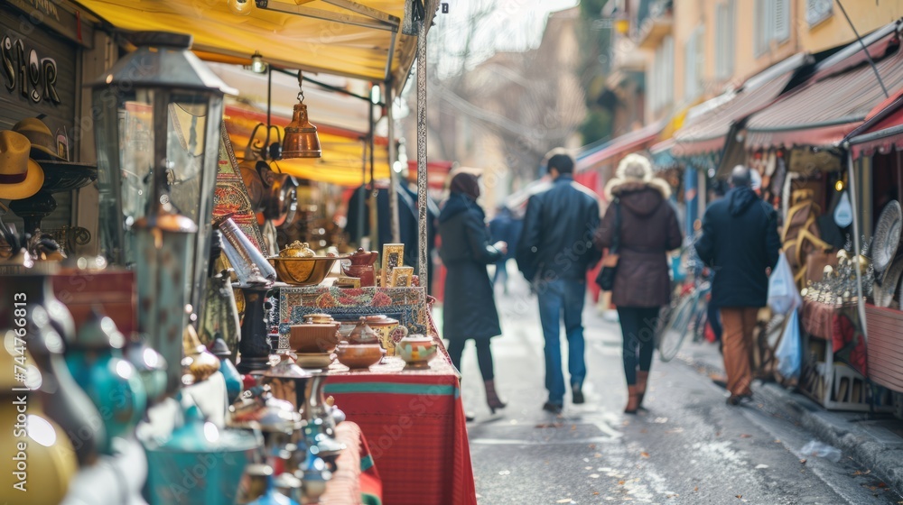 Carnival's Vintage and Antique Market in Nice