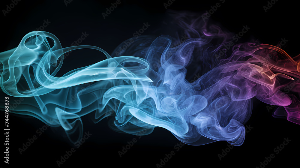 Obraz premium smoke background,steam background