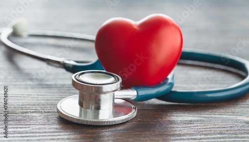 heart stethoscope © Simone