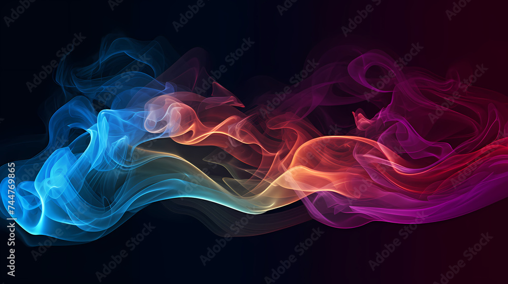 Obraz premium smoke background,steam background