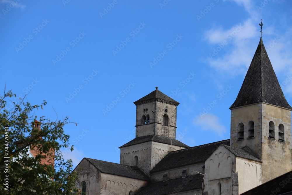 church St Vorles in Burgundy , Chatillon Sur Seine