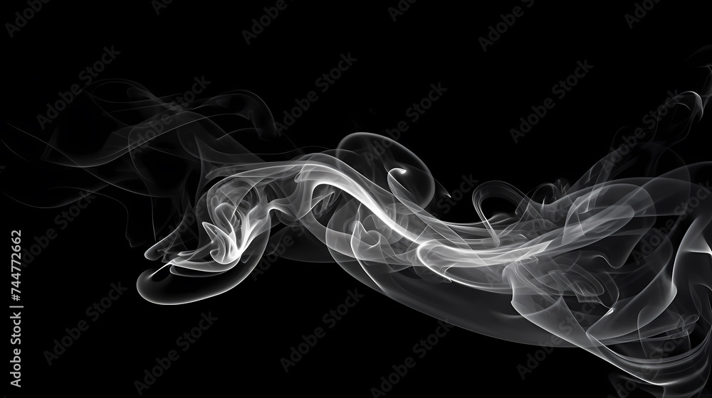 Fototapeta premium Abstract background of smoke or steam