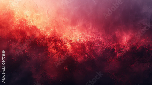 Red and Pink Background With Black Background