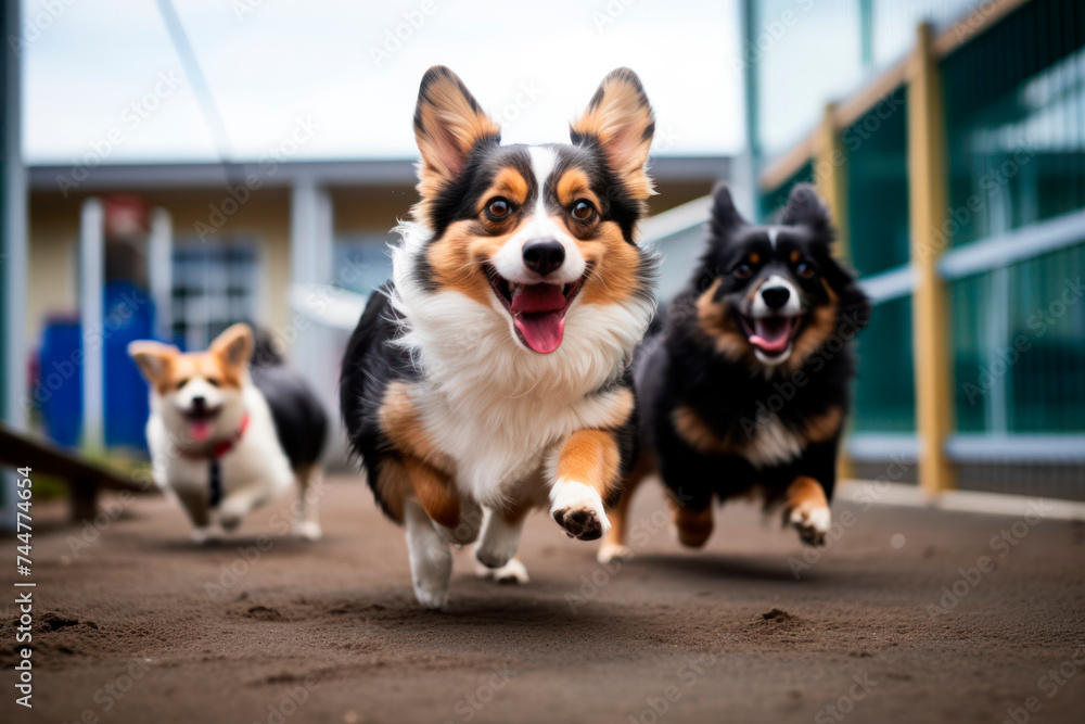 dogs running happy dogs running happy