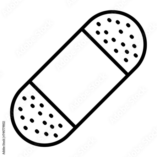 Band Aid Line Icon