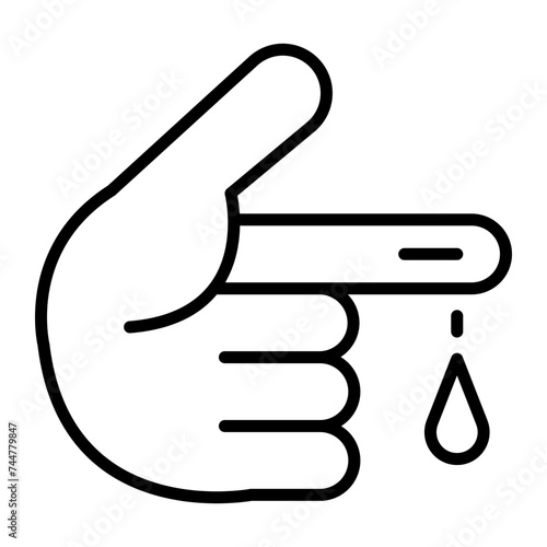 Diabetes Line Icon
