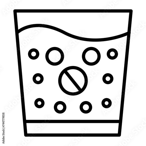 Effervescent Line Icon