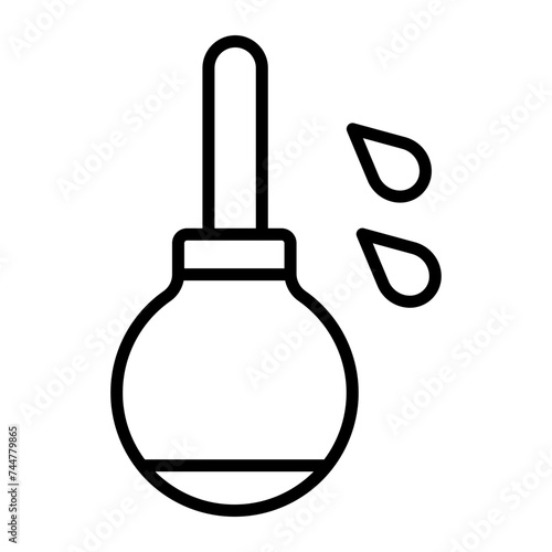 Enema Line Icon