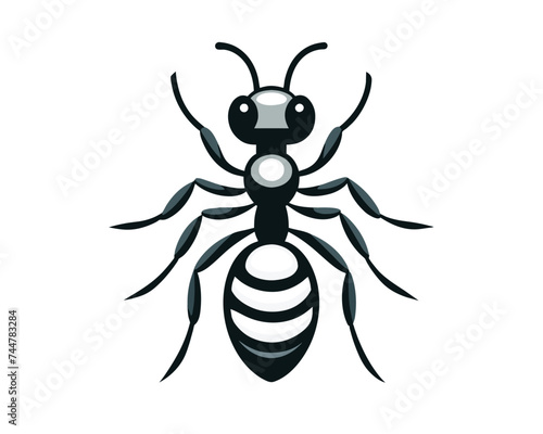 Ant Logo Design template. Vector Illustration © arinda_BJ