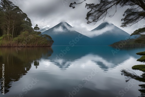 lake in the mountains