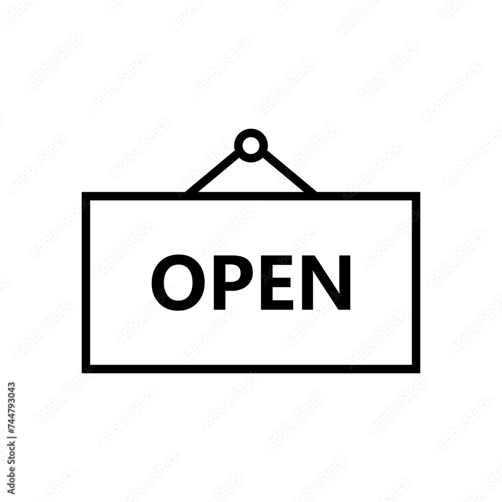 Open sign Open sign