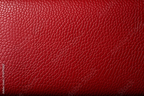 Red leather texture