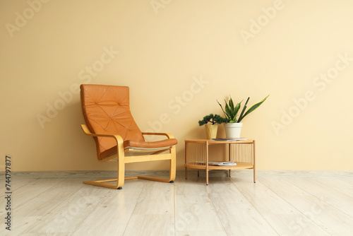Interior of living room wit...