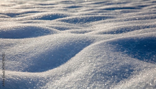 snow surface texture