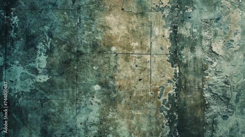 Vintage grunge concrete texture background with distressed surface and color variation for design.