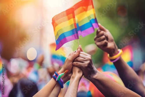 LGBTQ Pride nonbinary. Rainbow pride legacy colorful diversity effectiveness diversity Flag. Gradient motley colored zir LGBT rights parade festival diversity values diverse gender illustration