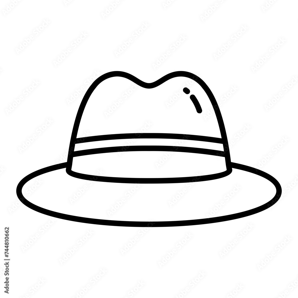 Fancy Hat Icon Fancy Hat Icon
