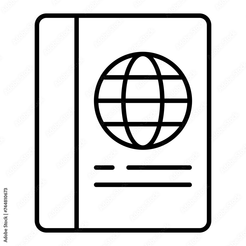 Passport Icon Passport Icon
