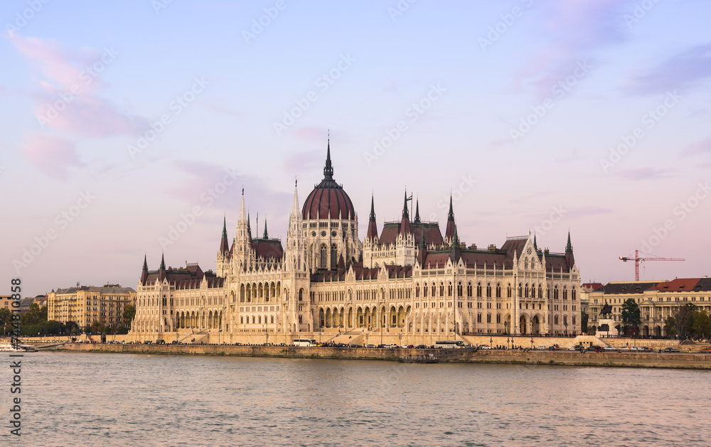 The Hungarian Parliament Building in Budapest The Hungarian Parliament Building in Budapest