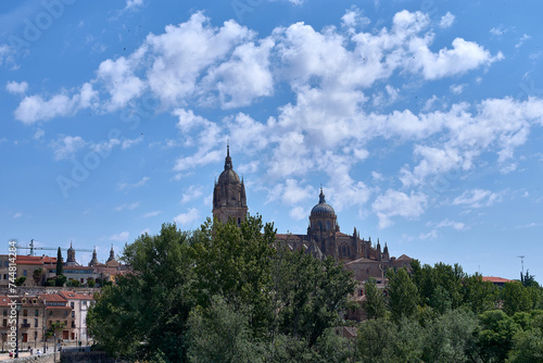 The cathedral of Salamanca, Castilla y Leon, Spain photo