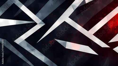 Wallpaper Mural Abstract background with geometric patterns Torontodigital.ca